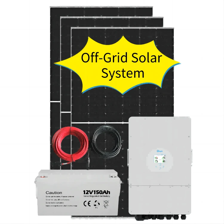Kit completo de sistema solar fotovoltaico